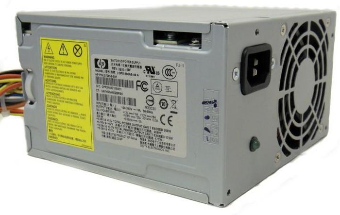 HP 300W ATX Power Supply, Active PFC - W125124198