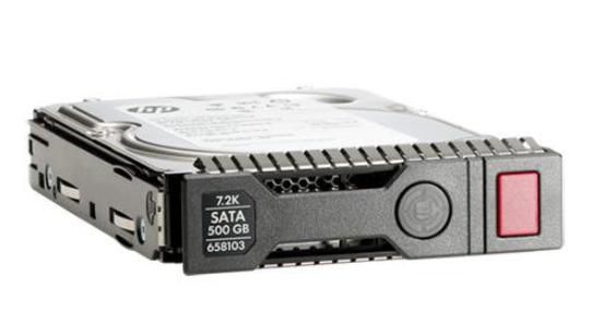 Hewlett Packard Enterprise 500GB, 3.5", SATA, 7200rpm, 6Gb/s, 1.36kg - W124328418