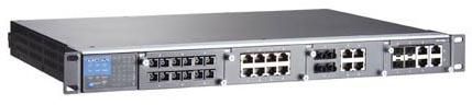 Moxa IEC 61850-3 24+4G-port Layer 2 Gigabit modular managed rackmount Ethernet switches - W124314896