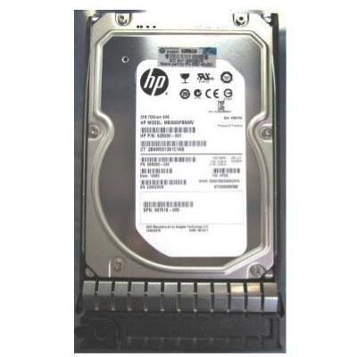 Hewlett Packard Enterprise 3TB hot-plug SAS hard drive - 7,200 RPM, 6Gb/sec transfer rate, 3.5-inch large form factor (LFF), Dual-Port, Midline - W124573287