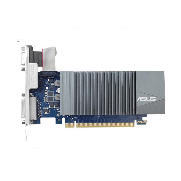 Asus NVIDIA GeForce GT 710, 2 GB GDDR5, PCI Express 2.0, 954 MHz, 192 CUDA, 32-bit, D-Sub, DVI, HDMI, HDCP - W124338856