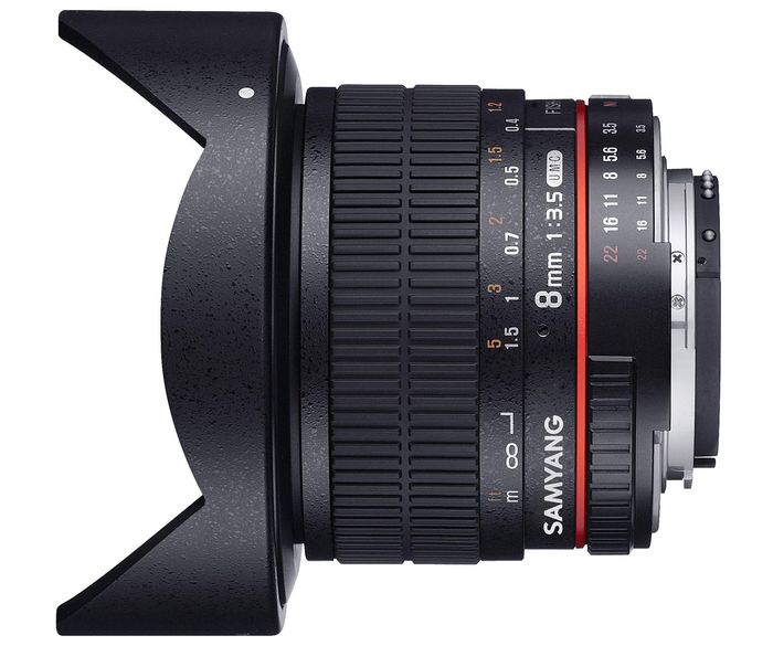 Samyang 8mm F3.5 UMC Fish-Eye CS II - W124350124
