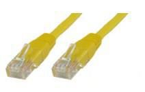 MicroConnect 15m, Cat5e, UTP, PVC, Yellow - W124345586