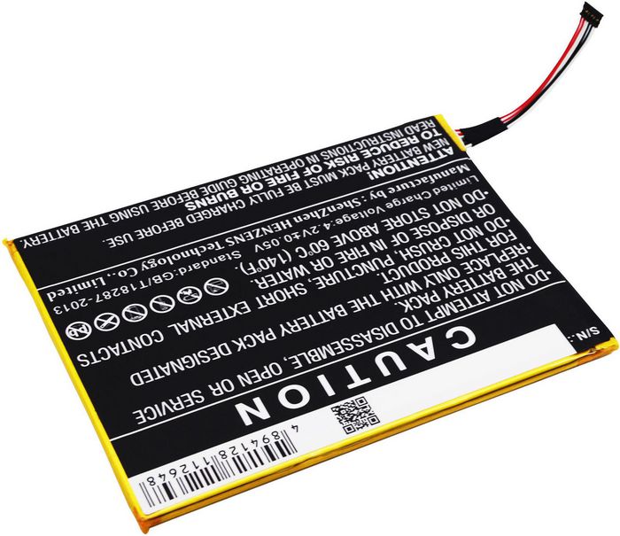 CoreParts Battery for Alcatel Mobile 9.99Wh Li-ion 3.7V 2700mAh, for ONE TOUCH ICIN, ONE TOUCH PIXI 3 (7) LTE, ONE TOUCH PIXI 3 7.0 4G - W124364113