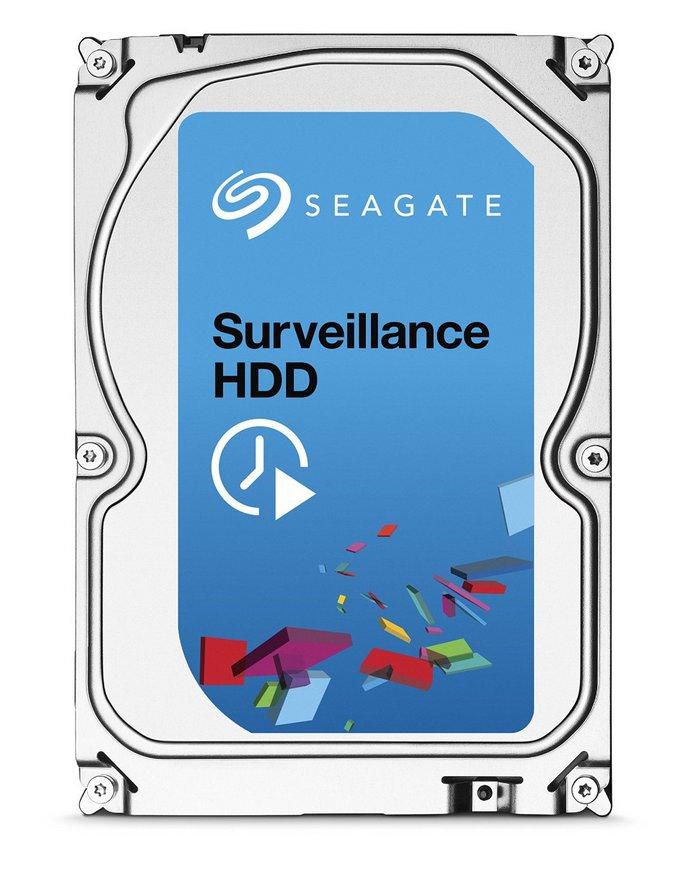 Seagate Surveillance HDD, 4TB, 64MB, 6Gbps, SATA - W124375563