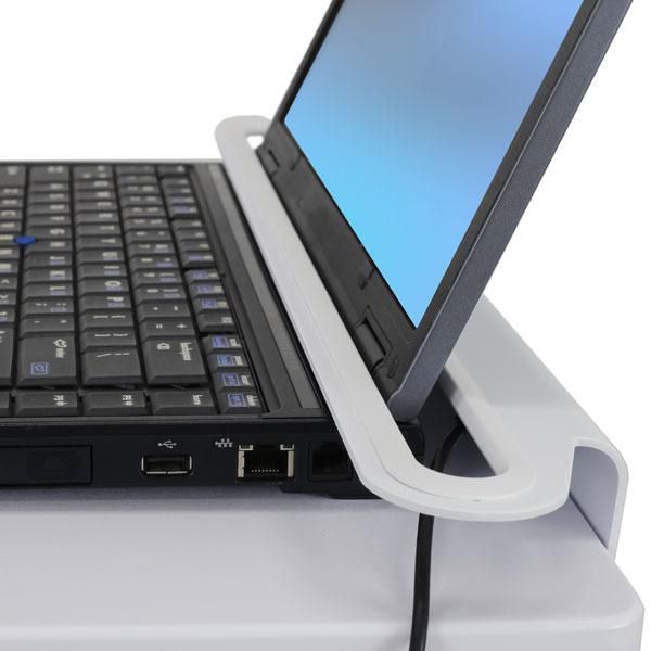 Ergotron SV10 Laptop Bracket Conversion Kit, 17" (43 cm), white - W124340042