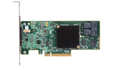 Intel 12Gb/s SAS, 6Gb/s SATA, LSI3008 IOC-based JBOD, x8 PCIe 3.0, 8 internal ports, MD2 Low Profile, half-length form - W124374059