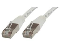 MicroConnect CAT5e F/UTP Network Cable 0.5m, White - W124345546