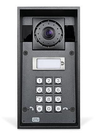 2N Helios IP Force - 1 button & HD camera & keypad & 10W - W124338986