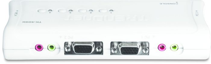 TRENDnet 4-Port USB KVM Switch Kit with Audio - W124376246