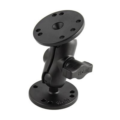 RAM Mounts RAM Universal Double Ball Mount with Two Round Plates - W124370304
