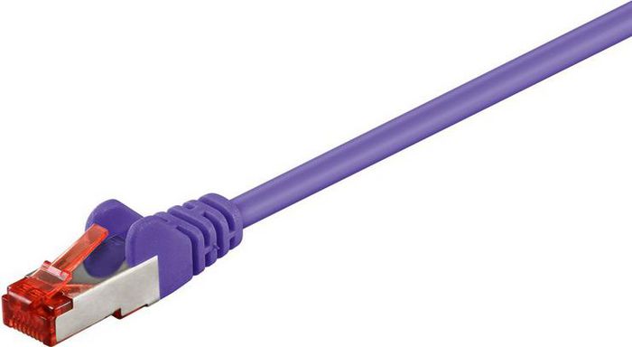 MicroConnect CAT6 S/FTP Network Cable 5m, Purple - W124375501