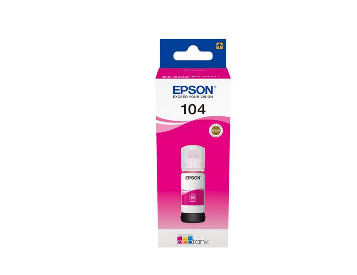 Epson 104 EcoTank Magenta ink bottle - W124346641