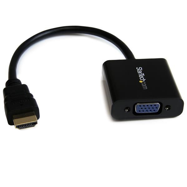 StarTech.com StarTech.com 1080p 60Hz HDMI to VGA High Speed Display Adapter - Active HDMI to VGA (Male to Female) Video Converter for Laptop/PC/Monitor (HD2VGAE2) - W124356272