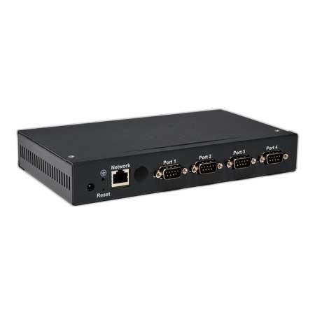 Brainboxes Ethernet - 4 x RS232, 700g, Black - W124349396