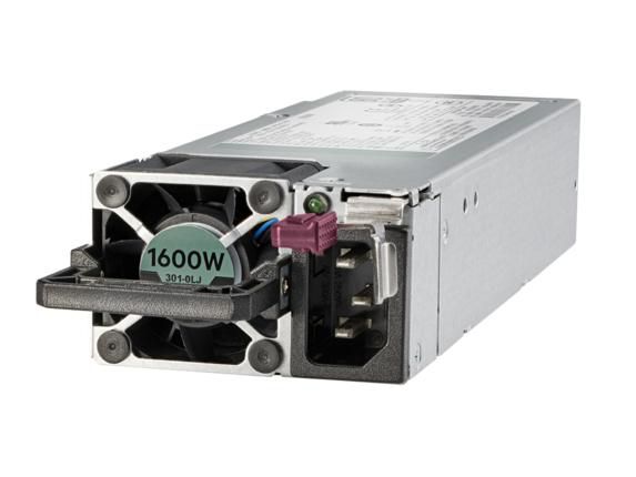 Hewlett Packard Enterprise HPE 1600W Flex slot platinum hot plug low halogen power supply - W124335737