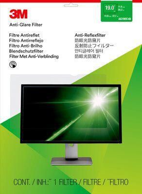 3M 3M Anti-Glare Filter for 19" Standard Monitor (AG190C4B) - W125399587