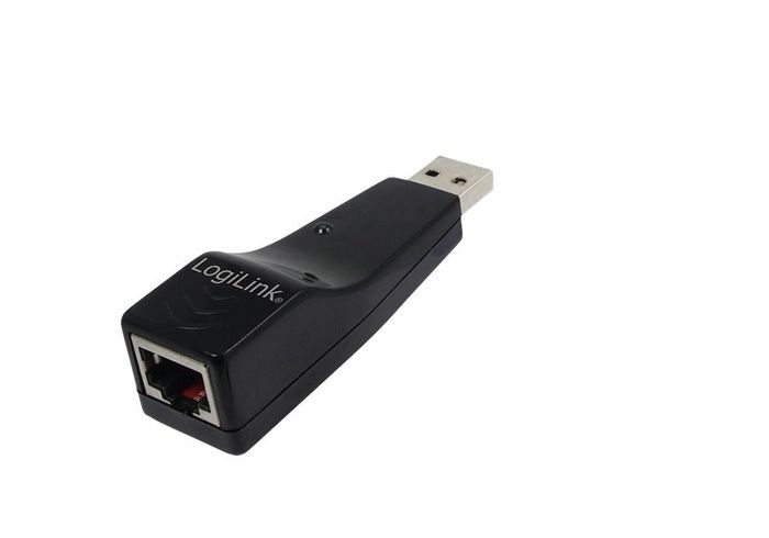 LogiLink USB 2.0 A  RJ45 St/Bu Fast Ethernet USB 2.0 - W124377024