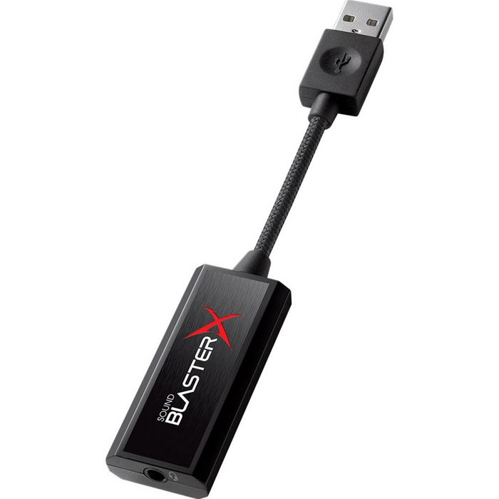 Creative Labs 7.1, USB8/3.5mm, 93dB, 16-300 Ω, 16g, Black - W124332948