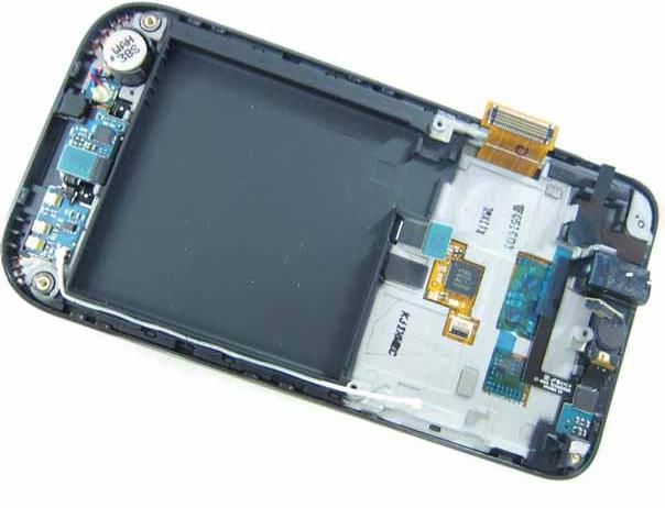Samsung Samsung GT-I9000 Galaxy S, display, touchscreen, black - W124355409