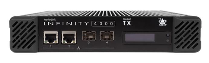 Adder ALIF4021T, Transmitter, 4K UHD, USB, SFP+, RJ-45, 12V DC, 210x215x40 mm - W124385548