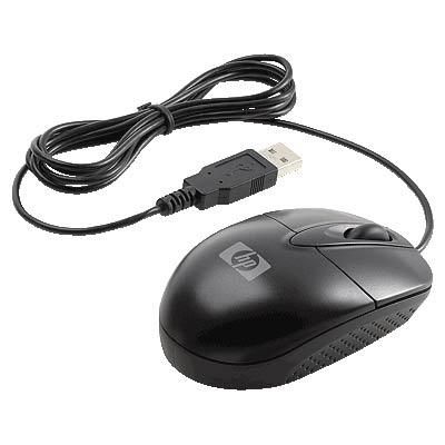 HP HP USB Optical Travel Mouse - W124392252