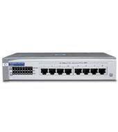 HP A compact, unmanaged 8-port 10/100 switch offers half/full duplex 10/100 autosensing on every port and HP Auto-MDIX on all ports for easy expansion. - W124390082