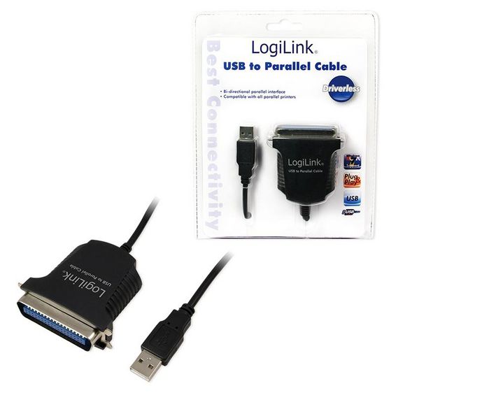 LogiLink Adp USB to Parallel - W124382734