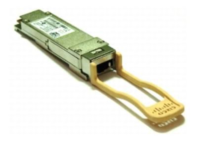 Cisco 40G QSFP Bi-Directional transceiver module, Duplex Multi-mode Fiber, LC Duplex connector, 100m reach with OM3 fiber - W124390592