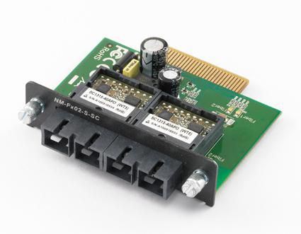 Moxa 2 100BaseFX ports, single mode, SC connector - W124391514