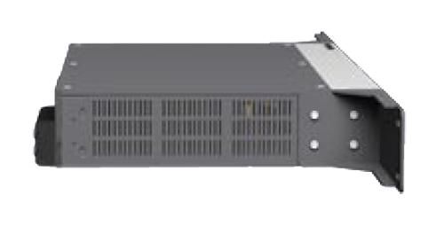 Moxa IEC 61850-3, 1U, Managed, 1 slot Fast Ethernet, 1 slot Fast Ethernet/Gigabit Ethernet, 1 x Isolated PSU, -40 - 85ﾟC (Cabling on front panel) - W124315013