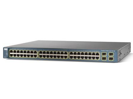 Cisco Catalyst 3560 - 48 port 10/100 PoE + 4 SFP Gigabit Ethernet Ports - W124378720