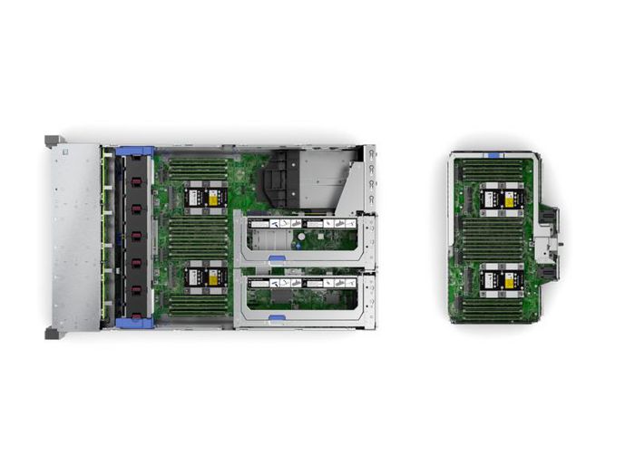 Hewlett Packard Enterprise 4x Intel Xeon Gold 6148 (2.4GHz, 27.5MB), 128GB (8 x 16GB) DDR4 RDIMM, 8 SFF HDD, Smart Array P408i-p SR Gen10, 4x 1600W PS - W124382488