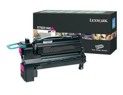 Lexmark X792 Magenta Extra High Yield Return Programme Print Cartridge (20K) - W124379669