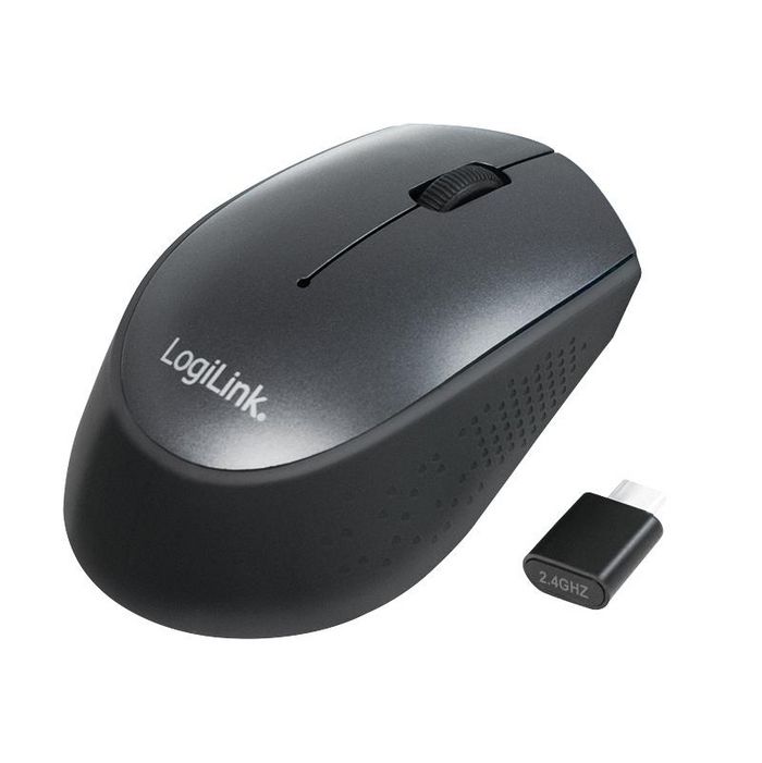 LogiLink Wireless Optical USB-C Mouse, 2.4 GHz - W124390062