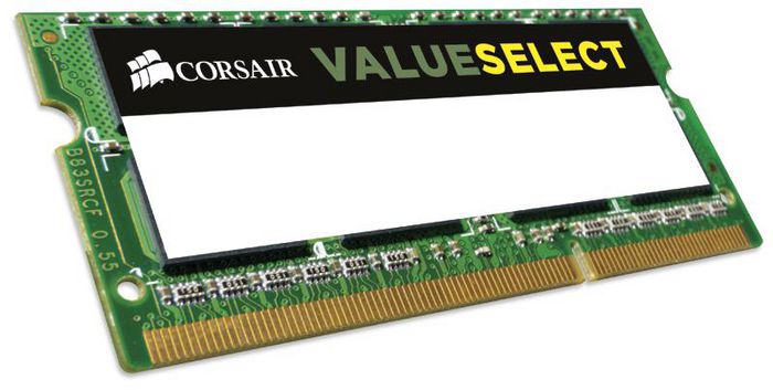 Corsair 8GB (1 x 8GB), DDR3L, SODIMM, PC3-12800 (1600MHz) - W124347618