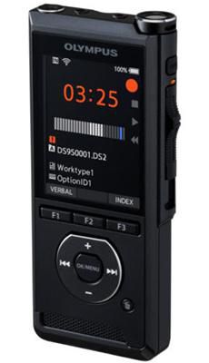 Olympus DS-9500, DSS / DSS Pro / WAV / MP3, 2.4" TFT LCD, SD, micro SD, Mini USB 2.0, Wi-Fi, 120.8x49.8x18.6 mm, 116.5 g, System Edition - W124383830