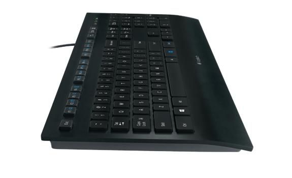 K280e Keyboard, Black CH, 930g, USB, Corded EET 920-005218, | Logitech