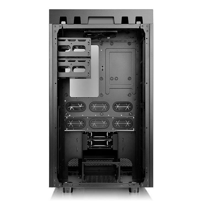 ThermalTake E-ATX Vertical Super Tower Chassis, Liquid Cooling Support - W124347197
