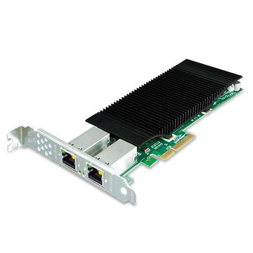 Planet 2-Port 10/100/1000T 802.3at PoE+ PCI Express Server Adapter (60W PoE budget, PCIe x4, -10~60 degrees C) - W124382995