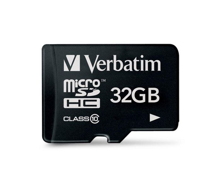 Verbatim 32GB, MicroSDHC, Class 10 - W124415913