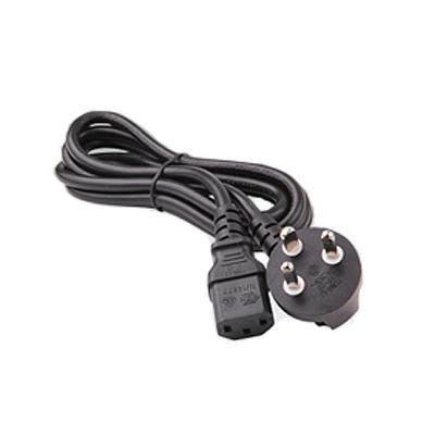 HP Power cord (Black) - Three wire conductor, 1.83m (6ft) long (Denmark) - W124405288