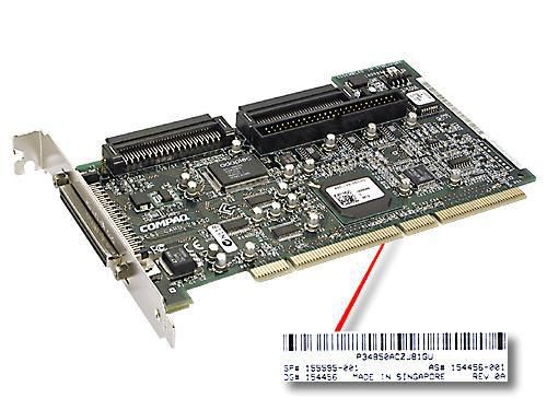 Hewlett Packard Enterprise SP/CQ Controller 64 Bit Single PCI - W124402212