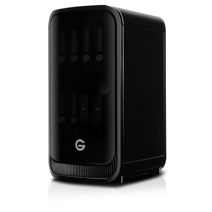 G-Technology G-SPEED Studio XL w/ ev Series Bay Black EMEA, 2x Thunderbolt 2, 6x 3.5", RAID, 36000GB - W124396639