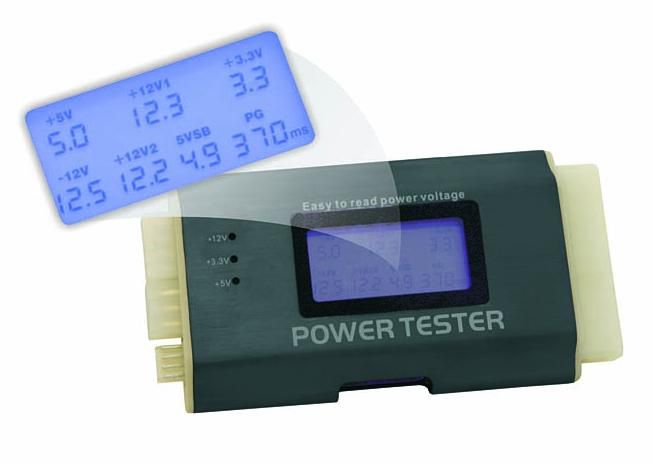Delock Power supply tester III - W124403639