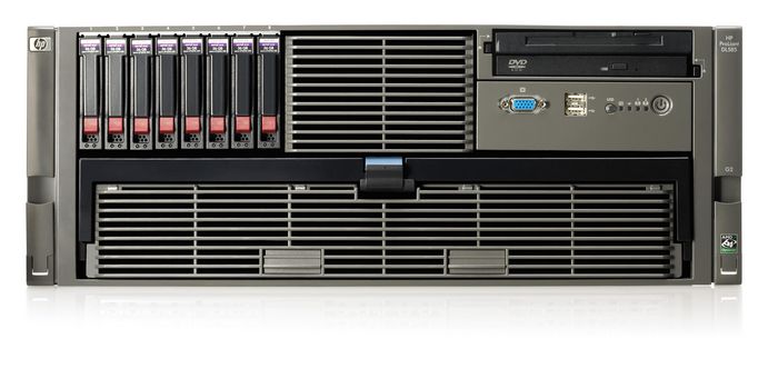 Hewlett Packard Enterprise The HP ProLiant DL585 G5 is a highly manageable rack optimized four socket server designed for maximum performance in an industry standard architecture. - W124872673