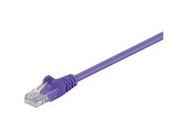 MicroConnect CAT5e U/UTP Network Cable 1m, Purple - W124445524