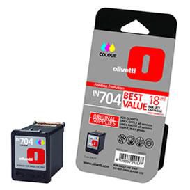 Olivetti IN704 High capacity colour ink-jet cartridge - W124445553