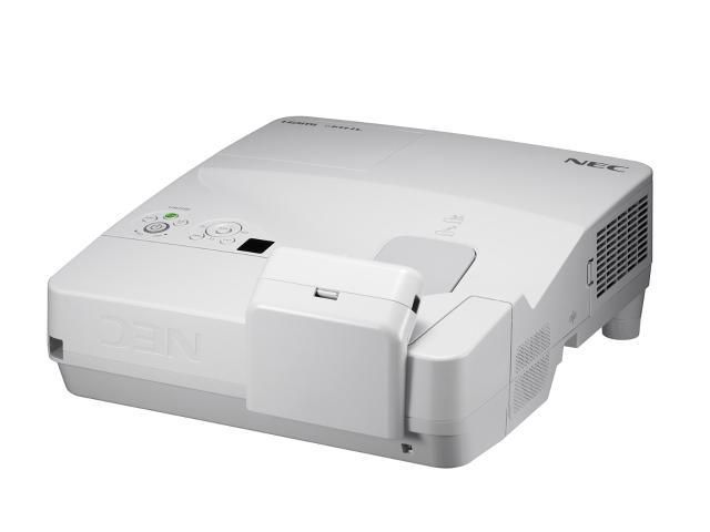 Sharp/NEC 3LCD, 1280 x 800 (WXGA), 16:10, 6000:1, F= 1.8, f= 4.78 mm, Mini D-sub 15-pin, HDMI, RCA, RJ45, USB 2.0 - W124427109
