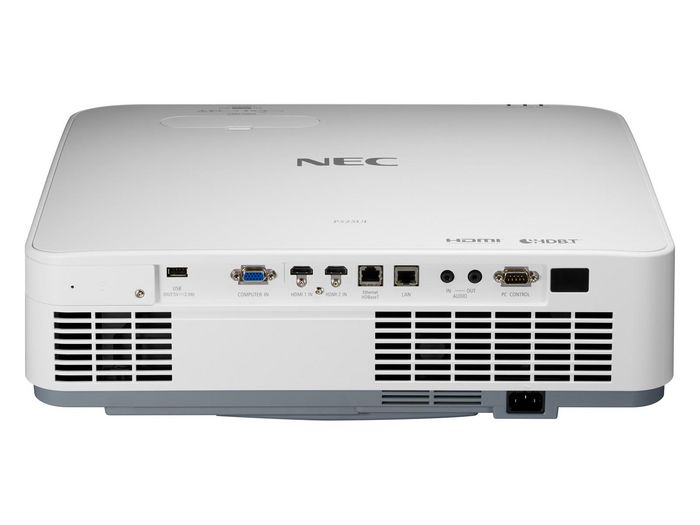 NEC 3LCD, 1920 x 1200, 16:10, 5000 ANSI Lumen, VGA, HDMI x 2, LAN x 2, USB x 2 - W124427113